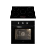 Combo Parrilla de inducción 5 quemadores con booster 77 cm + Horno eléctrico 67 L 127 V PIV577HEL127 Avera