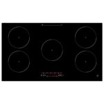 Tricombo Parrilla de inducción 5 quemadores con booster 90 cm + Campana de pared tipo T 90 cm + Horno eléctrico 67 L PIV590CEV90BNHEL127 Avera - Imagen 2