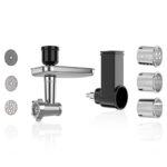 Juego de accesorios de acero inoxidable para batidora de pedestal 7 L SABAM03P Avera