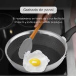 Sartén de acero inoxidable acabado panal - 24 cm SIN24P Avera - Imagen 7