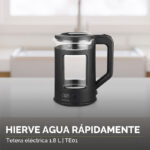 Tetera eléctrica 1.8 L con jarra de vidrio TE01 Avera - Imagen 5