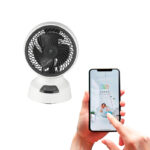 Ventilador de Escritorio Inteligente WiFi de 10" Silencioso, 3 Velocidades y Pantalla Digital VE01 Avera - Imagen 3